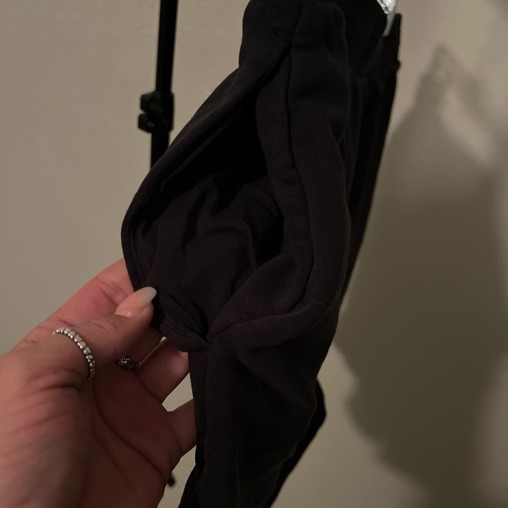 Mens Black Gymshark Sweat pant Shorts size M - Picture 5 of 7